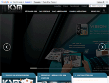 Tablet Screenshot of ksm-production.com